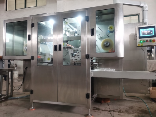 Macchina per la fabbricazione di capsule di detersivi elettrici completamente automatiche in acciaio inossidabile 304