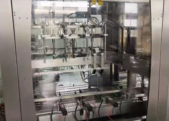 4 Teste di riempimento 160 mm Macchina di riempimento di olio commestibile 20L Riempitore a pistone volumetrico