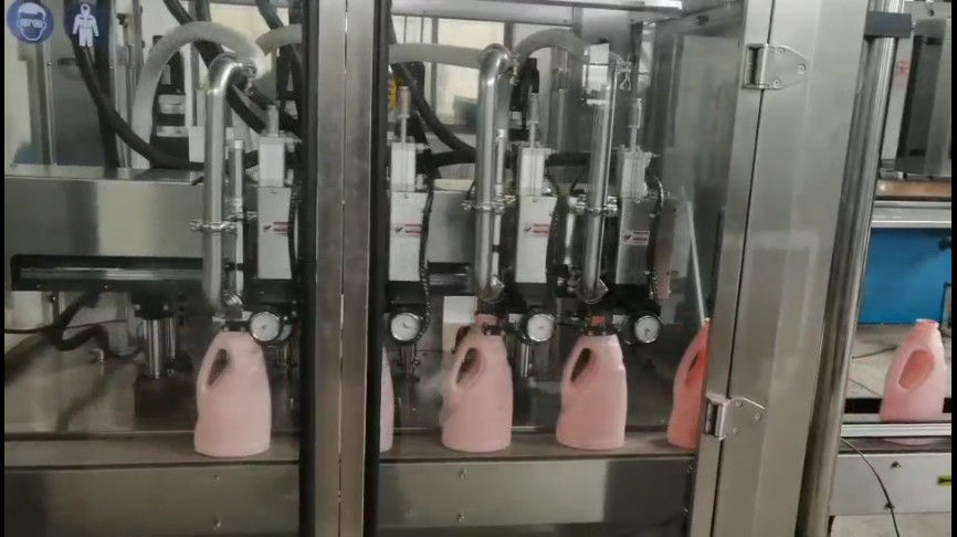 Controllo d'imballaggio detergente liquido automatico della macchina di rifornimento di GNC 5000ml